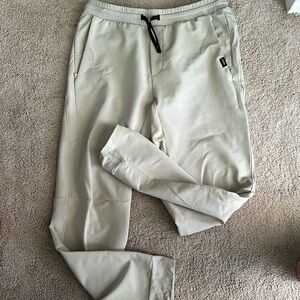 Unrl joggers. Medium khaki light color
